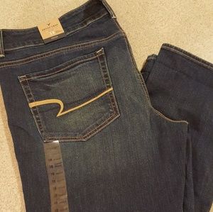 American Eagle crop jeans